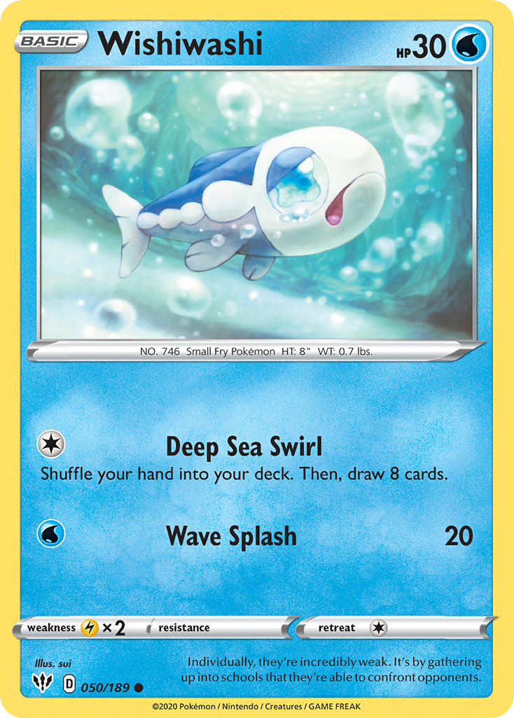 Wishiwashi (050/189) [Espada y escudo: Oscuridad en llamas] 