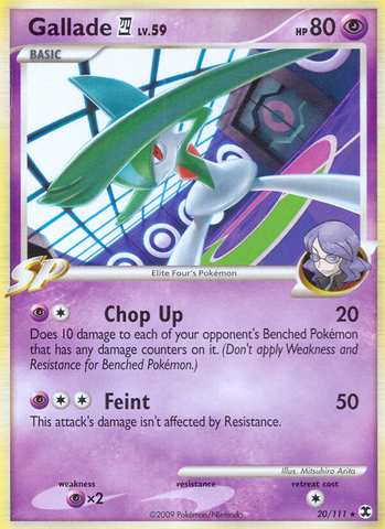 Gallade (20/111) [Platino: Rivales en ascenso] 