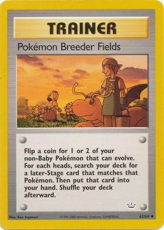 Campos de cría de Pokémon (62/64) [Neo Revelation Unlimited] 