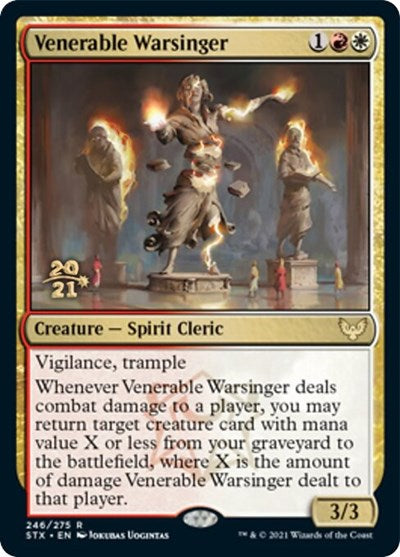 Venerable Warsinger [Promociones de presentación de Strixhaven: School of Mages] 
