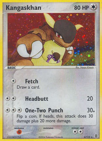 Kangaskhan (6/112) [EX: Rojo fuego y verde hoja] 