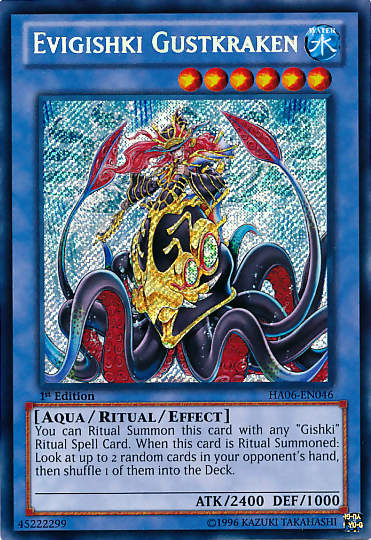 Evigishki Gustkraken [HA06-EN046] Secreto Raro 