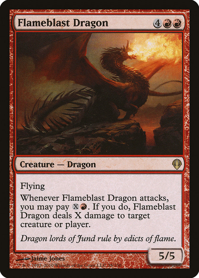 Dragón Explosivo de Llamas [Archienemigo] 