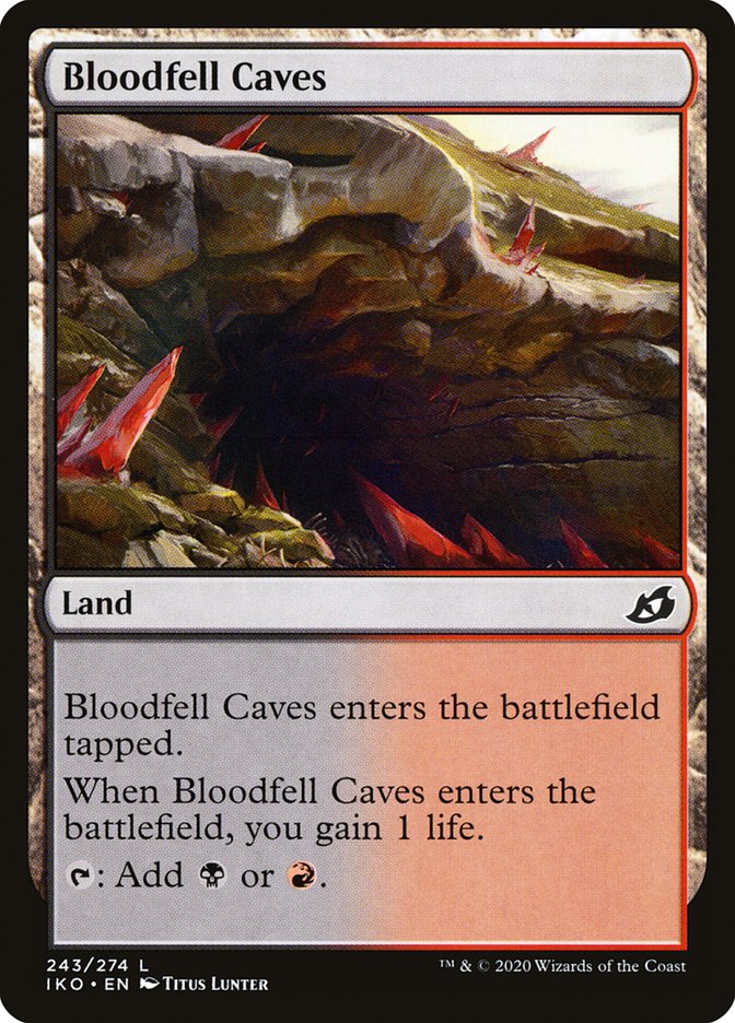 Cuevas Bloodfell [Ikoria: Guarida de gigantes] 