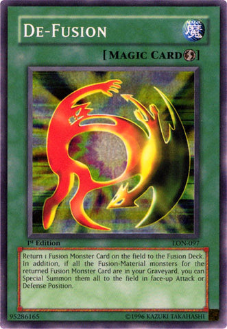 De-Fusion [LON-097] Súper raro 
