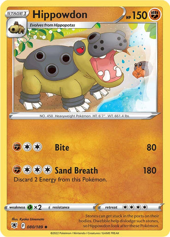 Hippowdon (080/189) [Espada y escudo: Resplandor astral] 