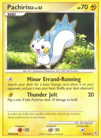 Pachirisu (35/130) [Diamante y perla: conjunto básico] 