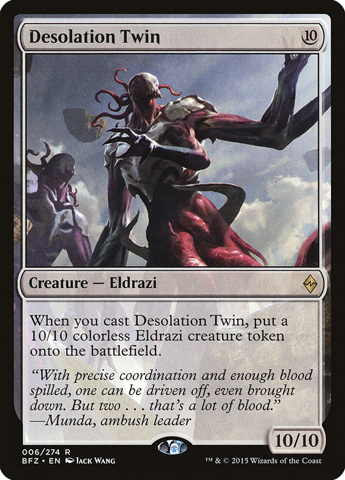 Gemelo de la Desolación [Batalla por Zendikar] 