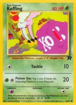 Koffing (58/82) [Equipo Rocket Ilimitado] 