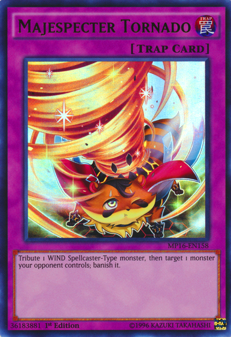 Tornado Majesspecter [MP16-EN158] Ultra raro 