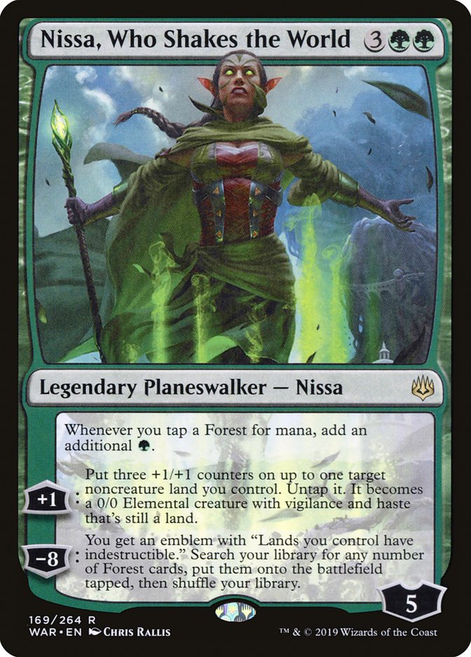 Nissa, la que sacude al mundo [La guerra de la chispa] 