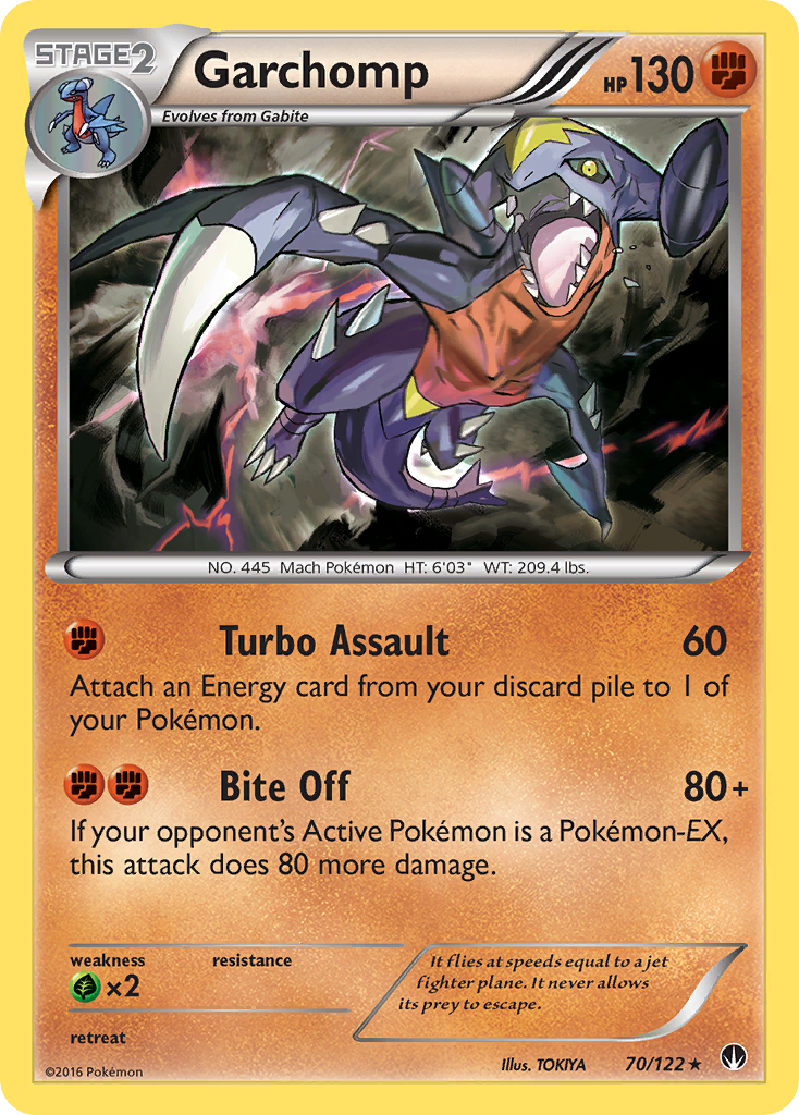 Garchomp (70/122) [XY: Punto de ruptura] 