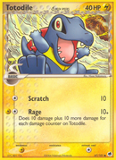 Totodile (67/101) (Especie Delta) [EX: Dragon Frontiers] 