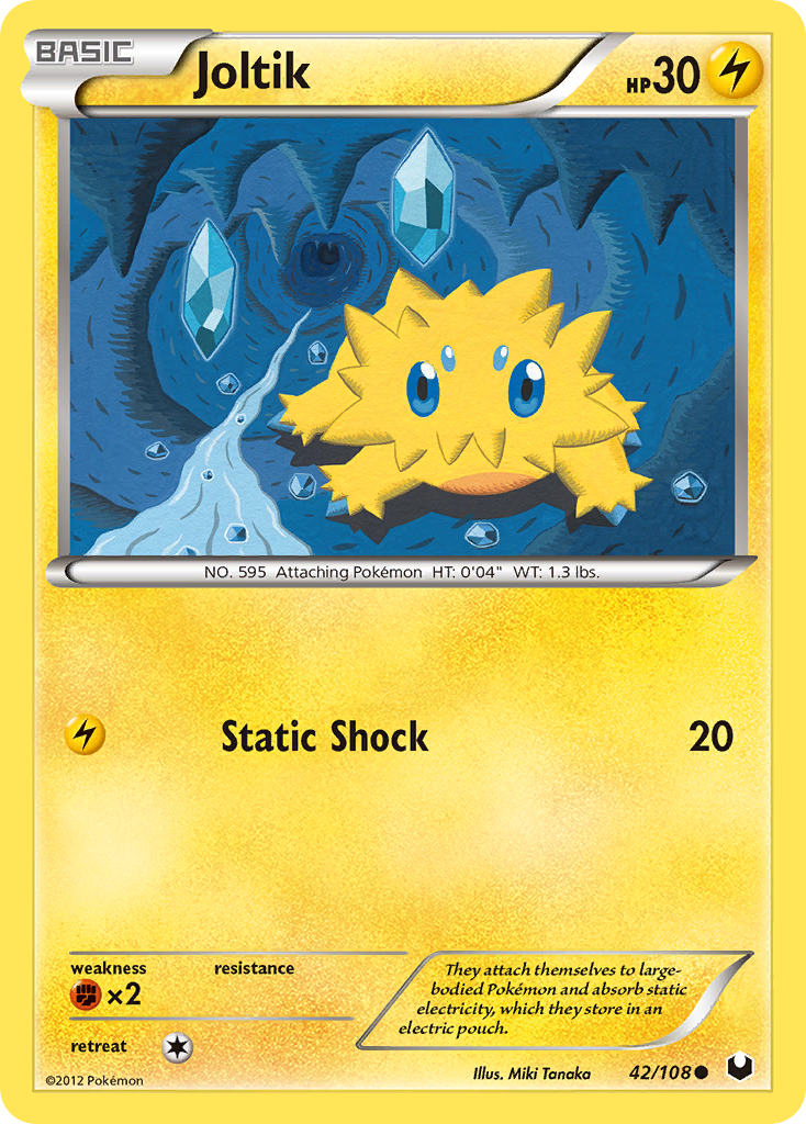 Joltik (42/108) [Blanco y negro: Exploradores oscuros] 