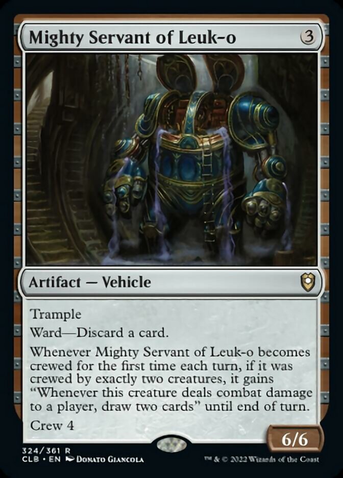 Poderoso sirviente de Leuk-o [Commander Legends: Batalla por Baldur's Gate] 