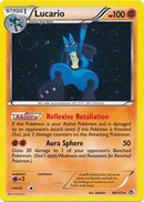 Lucario (80/113) (Cosmos Holo) [Blanco y negro: Tesoros legendarios] 