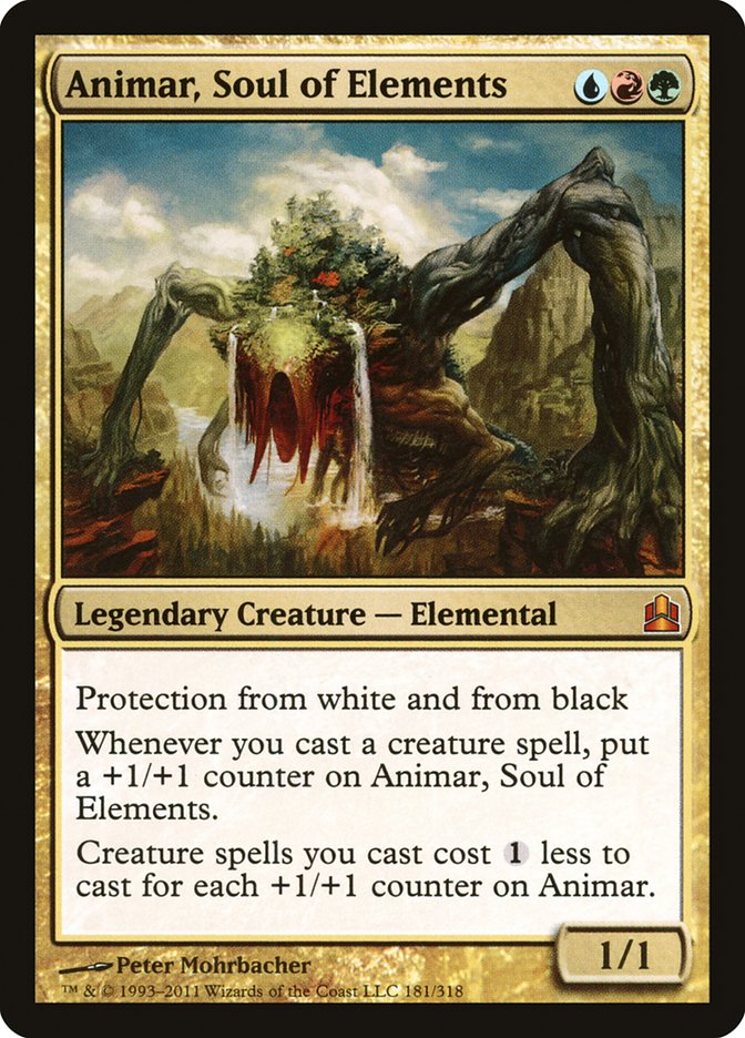 Animar, Alma de los Elementos [Commander 2011] 