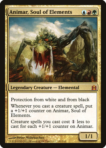 Animar, Alma de los Elementos [Commander 2011] 