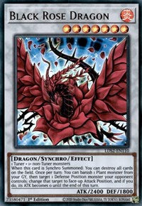 Dragón Rosa Negra [LDS2-EN110] Ultra raro 
