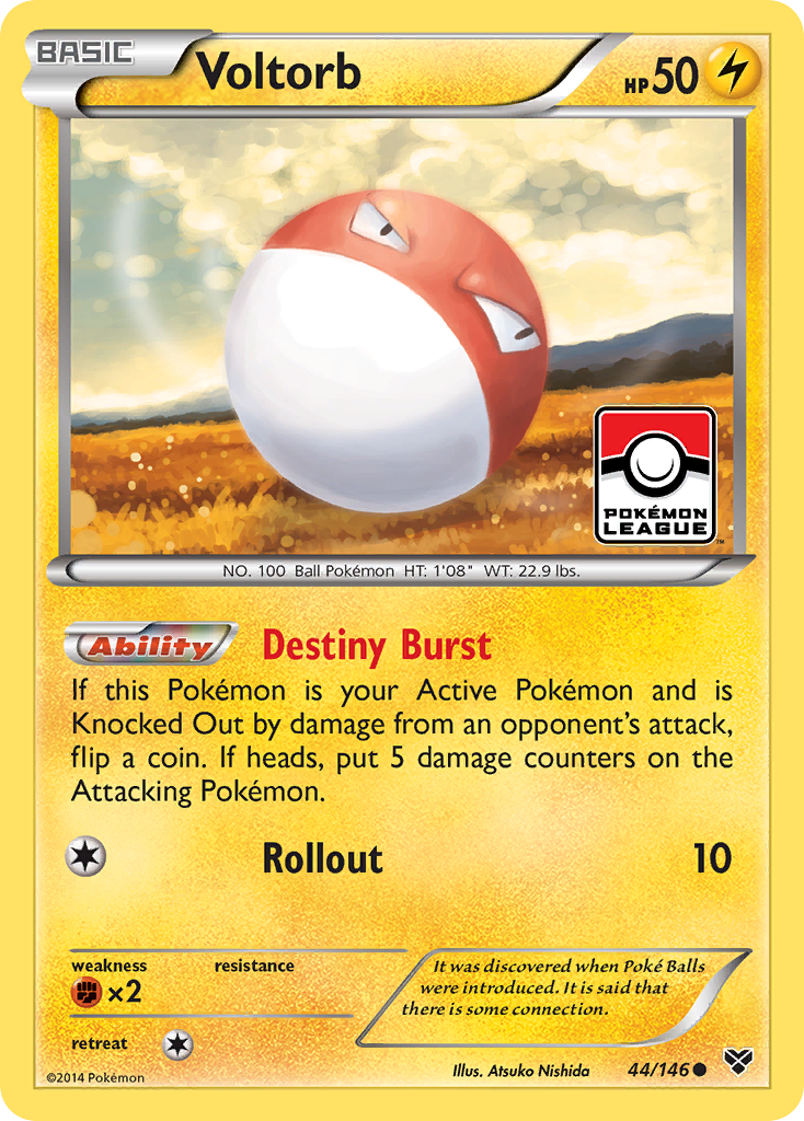 Voltorb (44/146) [XY: Conjunto básico] 