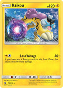 Raikou (79/214) (Exclusivo de la cubierta temática) [Sol y Luna: Lost Thunder] 