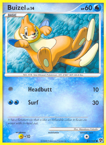 Buizel (61/106) [Diamante y Perla: Grandes Encuentros] 