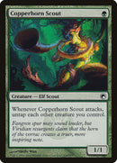 Explorador Cuerno de Cobre [Cicatrices de Mirrodin] 