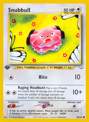 Snubbull (55/64) [Neo Revelación 1.ª edición] 