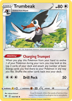 Trumbeak (144/185) [Espada y escudo: voltaje vivo] 