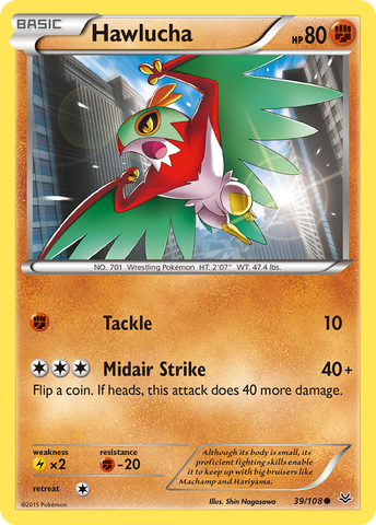 Hawlucha (39/108) [XY: Cielos rugientes] 