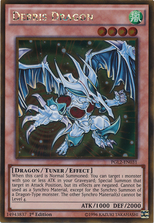 Dragón de escombros [PGL2-EN031] Oro raro 