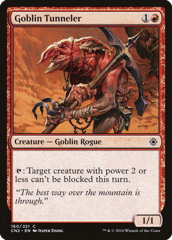 Goblin Tunneler [Conspiración: Toma la corona] 