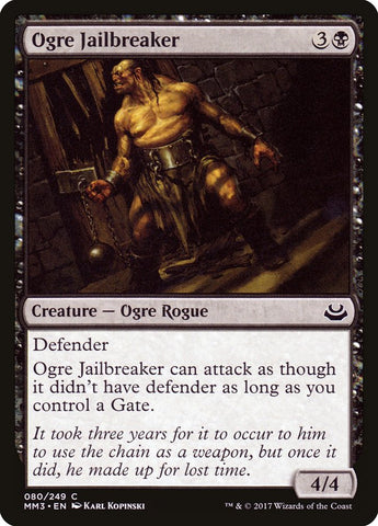 Ogro Jailbreaker [Maestros modernos 2017] 