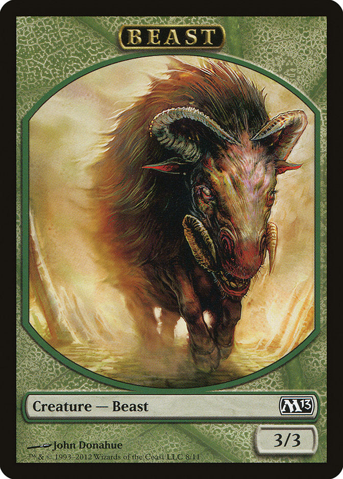 Ficha de Bestia [Fichas Magic 2013] 