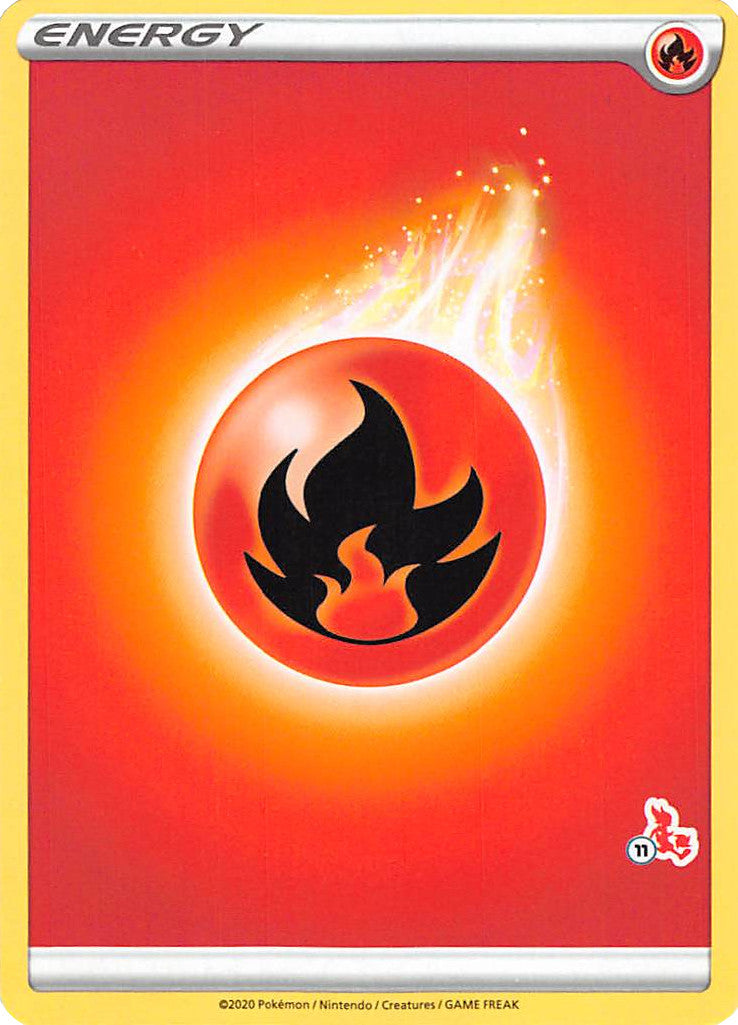 Energía de fuego (Sello Cinderace n.° 11) [Battle Academy 2022] 
