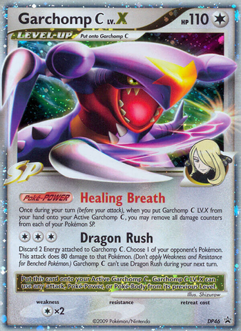 Garchomp C LV.X (DP46) [Diamante y Perla: Promociones de Estrella Negra] 