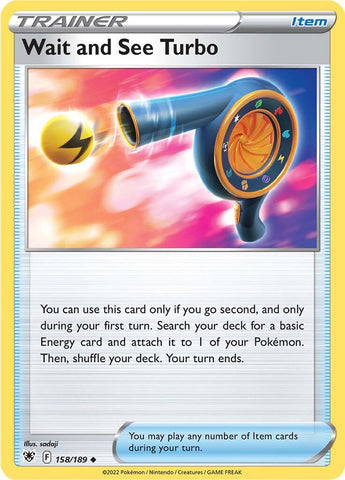Espera y verás Turbo (158/189) [Espada y escudo: Resplandor astral] 