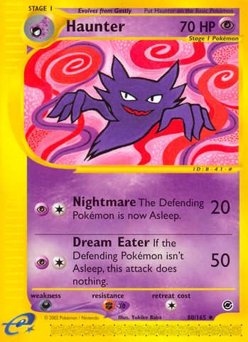 Haunter (80/165) [Expedición: Conjunto básico] 