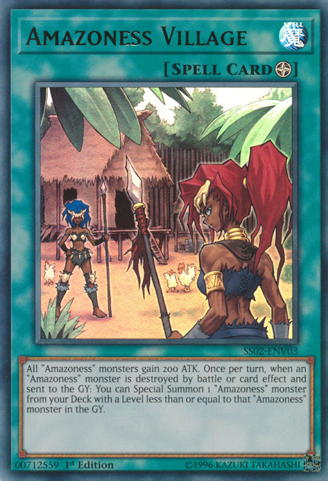Aldea Amazoness [SS02-ENV03] Ultra raro 