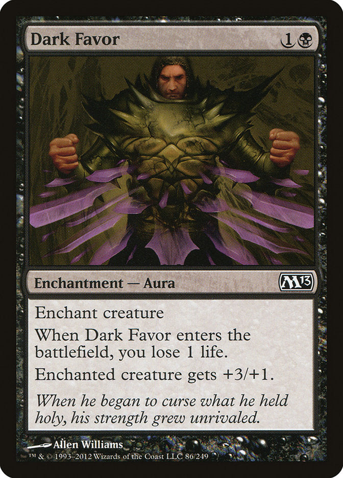 Favor oscuro [Magic 2013] 