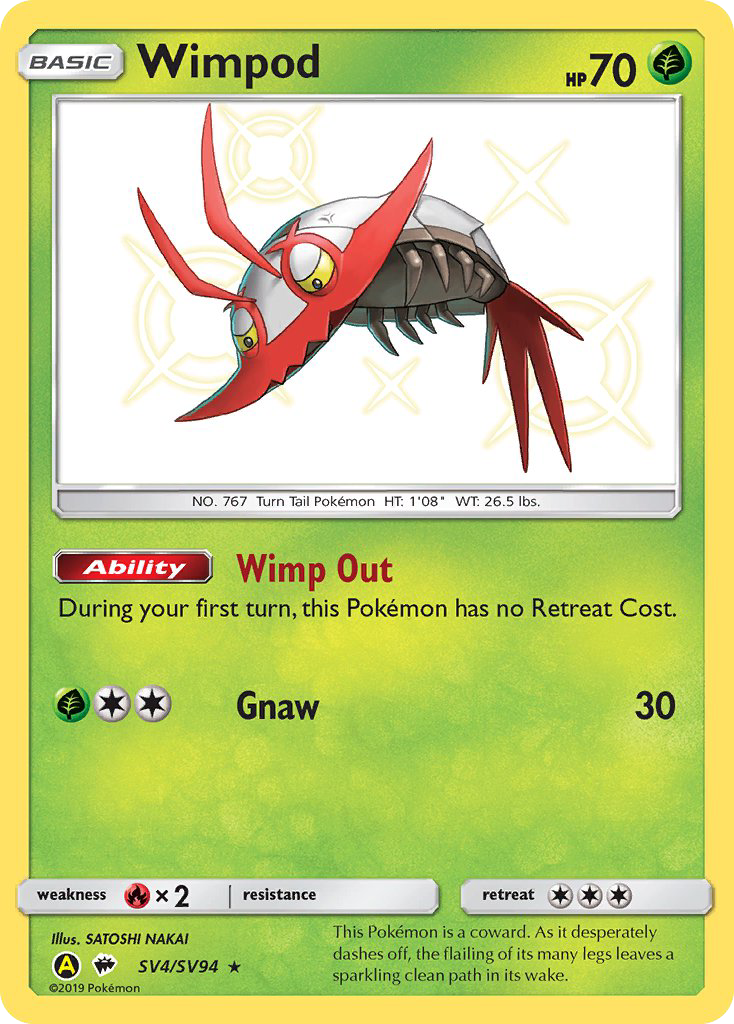 Wimpod (SV4/SV94) [Sol y Luna: Destinos Ocultos - Bóveda Brillante] 