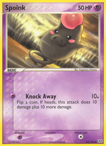Spoink (65/106) [EX: Esmeralda] 