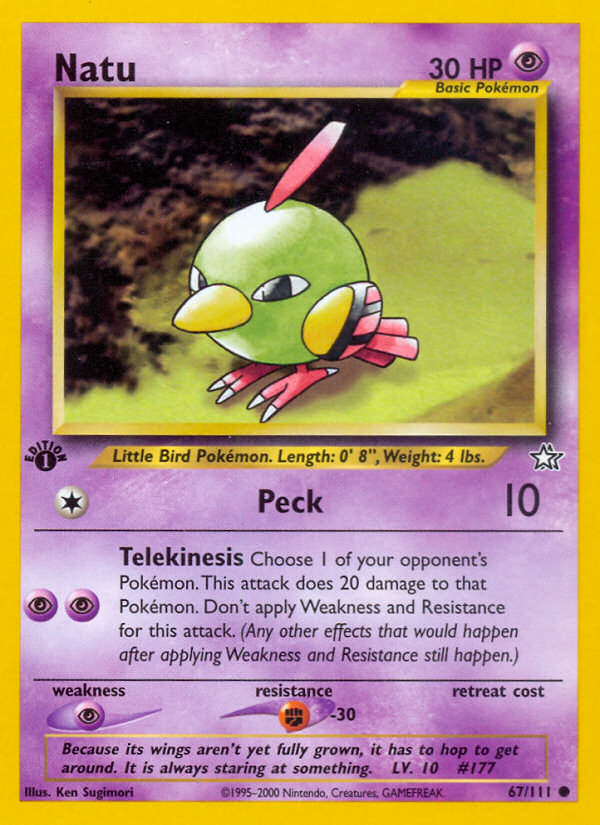 Natu (67/111) [Neo Génesis 1.ª edición] 