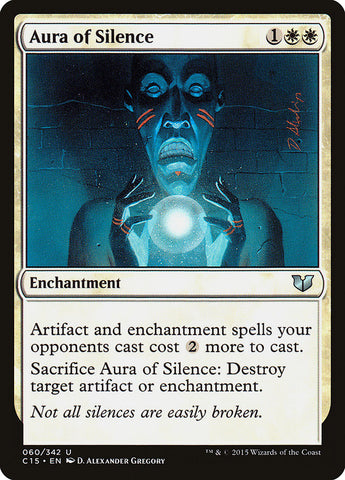 Aura de silencio [Commander 2015] 