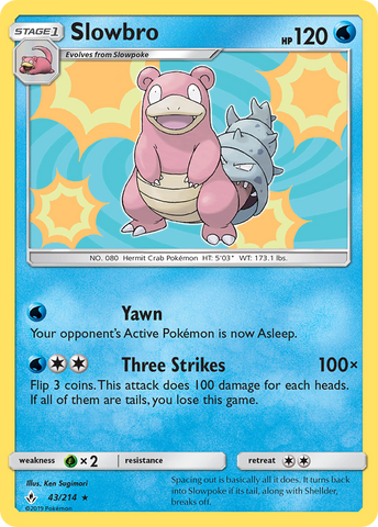 Slowbro (43/214) [Sol y Luna: Vínculos inquebrantables] 
