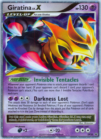 Giratina LV.X (DP38) [Diamante y Perla: Promociones Black Star] 