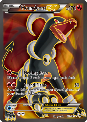 Houndoom EX (153/162) [XY: AVANCE] 