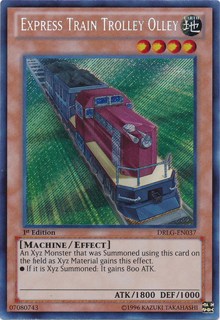 Tranvía de tren expreso Olley [DRLG-EN037] Secreto Raro 