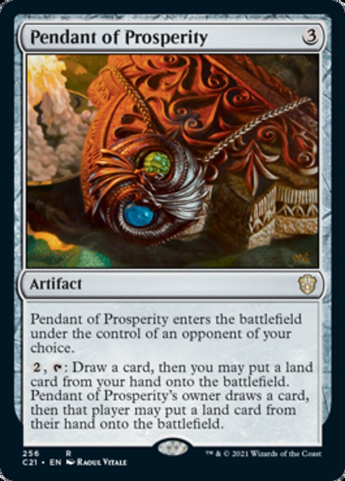 Colgante de Prosperidad [Commander 2021] 