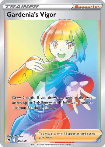 Vigor de Gardenia (202/189) [Espada y escudo: Resplandor astral] 